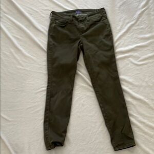 Olive Green Skinny Pants.  Women’s Size 6.